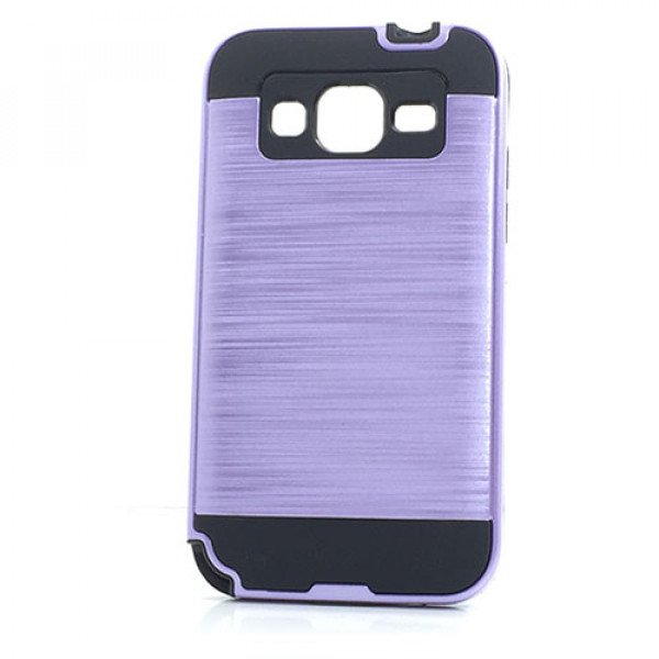 Wholesale Samsung Galaxy Core Prime Prevail LTE G360 Armor Hybrid Case (Purple)